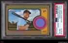 2022 Topps Heritage Clubhouse Gold Julio Rodriguez JERSEY RC Rookie /99 PSA 8