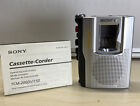 Sony TCM-150 Handheld Cassette Clear Voice Recorder Manual - For PARTS or REPAIR