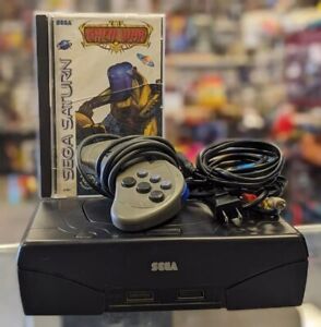 New ListingSEGA Saturn Console (MK 80000A) Bundle: Controller, Cables And Ghen War TESTED