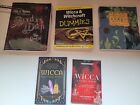 Lot of 5 Wicca Witchcraft Magic Books