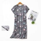 Casual Nights Women's Cotton Short Sleeve Nightgown Sleep House Dress Home Gown