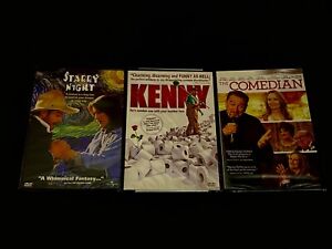 3 Comedy DVD Lot! Starry Night, Kenny, The Comedian BRAND NEW / FACTORY SEALED