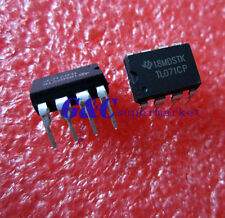 100PCS TL071 TL071CP DIP-8 TI LOW NOISE JFET INPUT OPERATIONAL AMPLIFIERS IC