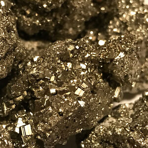 500 Carat Lots of Unsearched Natural Pyrite Rough + a FREE Faceted Gemstone