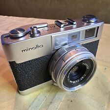 Minolta AL-F Vintage 35mm Film Camera with f=38mm Lens NO RESERVE