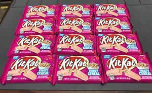 KitKat Fruity cereal Kit Kat LIMITED EDITION lot of 12 Exp - Collectors Item
