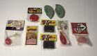 LOT 8 VINTAGE 1980’s MAGIC TRICK GAGS BLOODY RAZOR SQUIRTING CIGARETTE CANDY