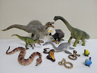 Lot of 11 Schleich Papo Safari LTD. animal figures toys snake dinosaur bird