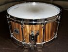 Mint Condition DW 6.5x14 Collector's Series Maple w/ Zebra Wood Snare Drum