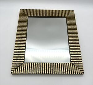 Gold & Black Decor Mirror