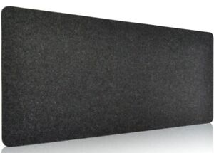 New ListingDAWNTREES Large Felt Desk Pad, 40''x16'' Full Mouse 100x40cm, Dark Grey
