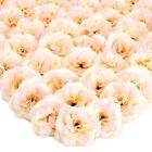 50 Pack Champagne Roses Artificial Flowers Bulk, 3