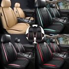 For Hyundai Car Seat Covers Protector Front Rear Full Set Pad Waterproof Leather (For: 2021 Hyundai Elantra)
