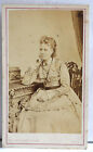 New ListingThoughtful Looking Victorian Lady 1 x CDV Card 1860-1890's