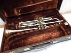 Vintage F.E. Olds Special Bb Trumpet Brass Musical Instrument Tri-tone Finish