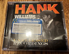 HANK WILLIAMS  THE UNRELEASED RECORDINGS WALMART EXCLUSIVE CD COMPACT DISC NM/NM