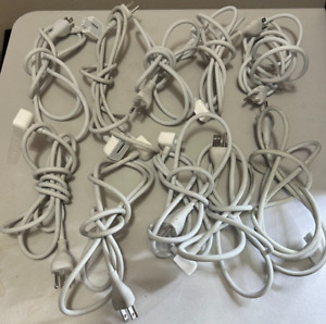 LOT OF 10- APPLE OEM Power Extension Cable 6ft for MacbookPro 2.5A 125V-USED