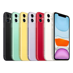 Apple iPhone 11 - 128GB - AT&T ONLY - All Colors - Bundle - Good