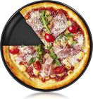 10 Inch Pizza Pan, Non-Stick Pizza Tray, round Baking Pan for Oven, Healthy Bake