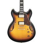 Ibanez AS93FM Artcore Expressionist Semi-Hollow Electric Guitar, Antique Yellow