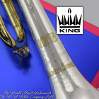 Vintage King H. N. White Super 20 Symphony Silversonic Trumpet Super duper