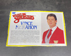 Vince McMahon WWF WWE LJN Wrestling Superstars Bio File Card Biography