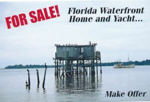 Florida Waterfront Home and Yacht for Sale - Humor - Handyman Special