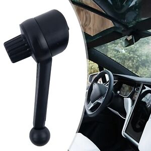 Black Air Vent Auto Phone Holder Clip 17mm Ball Head For Car Phone Stand Gadget