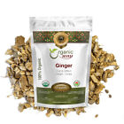 Organic Way Dried Ginger Root Cut & Sifted - Organic, Kosher & USDA Certified