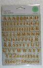 Martha Stewart  Alphabet & Numbers Stamps Clear Requiem Font NEW Sealed