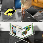 Acrylic Book Holder Functional X Shaped Book Stand For Displaying Book Reading