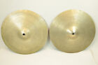 New ListingVintage Avedis Zildjian  14” Hi Hat Cymbals 60's Stamp Good Condition 785g 1470g