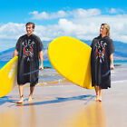Microfiber Beach Surf Poncho Surfing Wetsuit Changing Hoodie Towel Robe Bathrobe