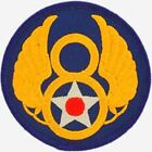 8th Air Force Embroidered Shoulder Patch, WWII Aviation, USAAF  PAT-0103