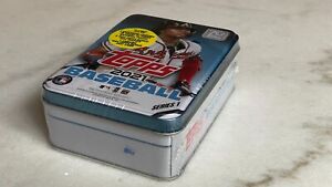 New Listing2021 Topps Series 1 Factory Sealed Ronald Acuna Jr. Tin - 75 Cards