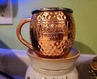 COPPER mug.  One Vodka Copper Mule Mugs BAR WARE Moscow Hammered Diageo