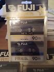 FUJI FR Metal Type IV Blank Cassette Tape 90 Minutes New Sealed Lot of 10 