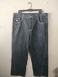 Vintage Rocawear Baggy Blue Jeans 1990s NWOT 42x34  Hip Hop Mens