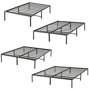 VEVOR Full/King/Queen/Twin Size Bed Frame Metal Bed Frame Platform Noise Free