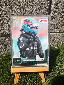 Topps Now F1 George Russell First Pole & Another Podium #48 Mercedes (5 Cards)