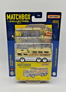 2021 Matchbox Collectors #20 1955 GMC® Scenic Cruiser™ BEIGE | CHROME