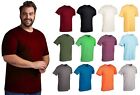 BILLIONHATS 12 Pk Wholesale Men's Cotton T-Shirt Bulk Big Tall Short Sleeve Tees