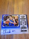 2022-23 Contenders Optic Blue Rookie Ticket Variation Chet Holmgren RC AUTO /49