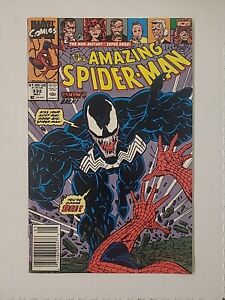 Amazing Spiderman 332 Newsstand Venom Larsen