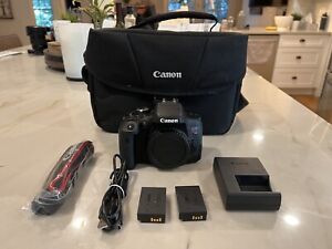 Canon EOS Rebel T6i 24.2MP Digital SLR Camera  Body - EXTRA BATTERY AND MORE