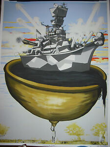 Carrying the Game Ben H Summers Signed #'d/25 Art Print Poster Banksy Dolk MBW