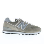 New Balance 574 XML574EVG Mens Gray Wide Suede Lifestyle Sneakers Shoes 13