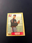 1987 Topps Baseball Chuck Finley Rookie Card #446 Set Break NM