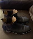 COLE HAAN Warren Chelsea Men’s Dark Brown Leather Boots C20708 - Size 12W