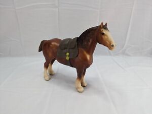 Vintage Breyer Clydesdale Mare #83 Chestnut Model  Collectible Horse USA